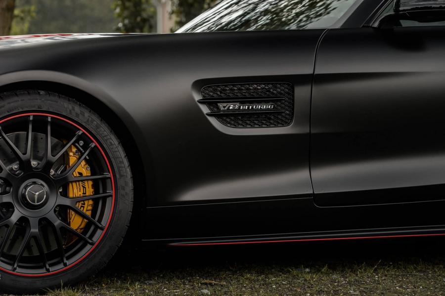  Mercedes-AMG GT S Satin Black 2016 года  (фото 5 из 8)